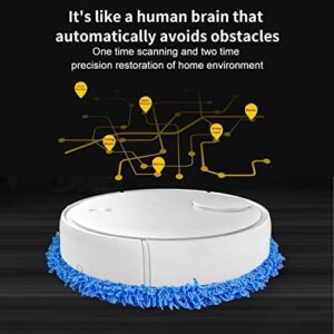 Smart Robot Vacuum Cleaner – Intelligent wireless robotic vacuum with dry and wet cleaning features