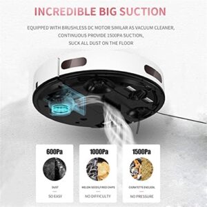 Robot Mop Robot Vacuum Cleaner with voice control and wet-dry mopping, automatic charging