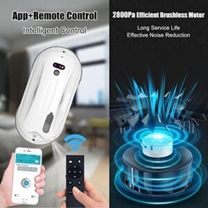2022 New Upgrade Robot Vacuum Cleaner Glass Clean Window Cleaner Robot, featuring app/remote control and 2.4G remote functionality.