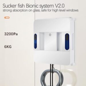 Smart Window Cleaning Robot with dual water spray and remote control for high-rise windows