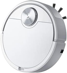 Smart Robot Vacuum Cleaner in action, sweeping and mopping your home with ease
