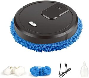 Robot aspiradora y trapeador wireless robot vacuum cleaner with humidification spray for home cleaning
