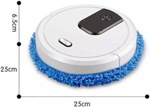 Robot Vacuum Cleaner Rechargeable Intelligent Sweep Vacuum Cleaner Humidifying Spray Robot Cleaner (Rojo) in action