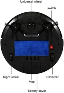 Robot aspiradora y trapeador sweeping vacuum cleaner with large suction and mopping function for smart home use