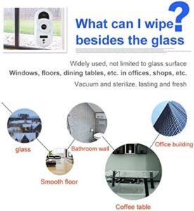Electric Window Cleaning Robot Vacuum Cleaner for efficient window and bathroom glass cleaning
