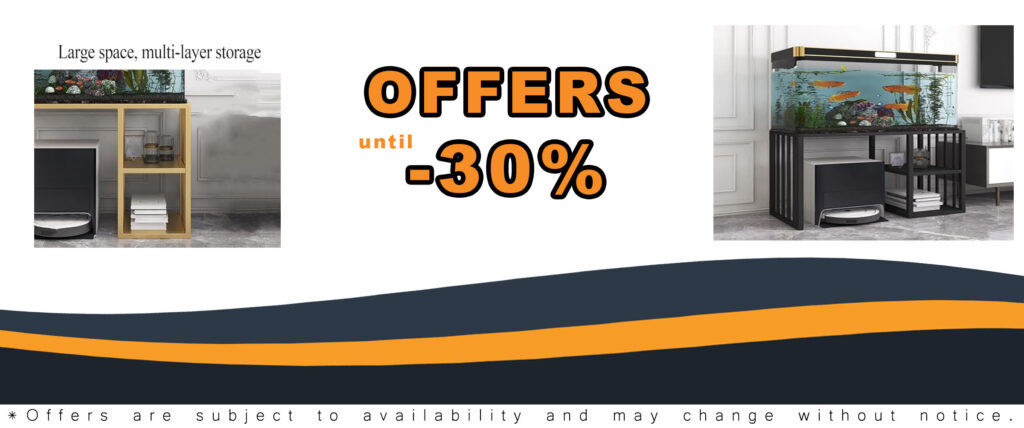 Metal side table with storage, black 70cm, with 3 layers for office, fish tank, and robot vacuum