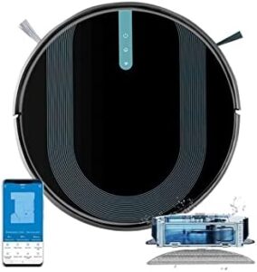 Robot Aspiradora y Trapeador Wet and Dry Smart Vacuum Cleaner with Mopping for Home Control