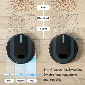 Robot Aspiradora y Trapeador Wet and Dry Smart Vacuum Cleaner with Mopping for Home Control