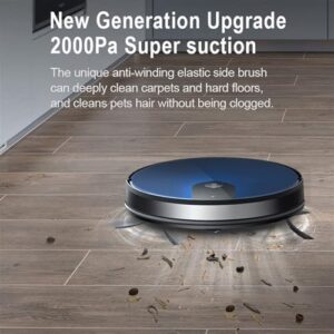Robot Mop Robot Vacuum Cleaner with smart voice control, perfect for vacuuming, mopping, and sweeping in one device.