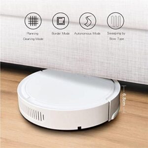 Robot Aspiradora y Trapeador Remote Control Robot Vacuum Cleaner in action, cleaning a home.