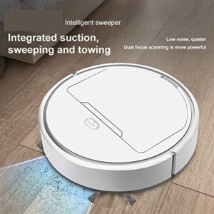 Smart Robot Vacuum Cleaner with strong suction, automatic sweeping, and mopping capabilities