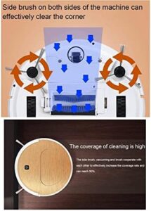 Robot Vacuum Cleaner Sweep and Mop Gold – Automatic Cleaning, Anti-Drop and Self-Charging Features