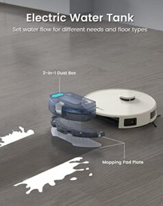 Lefant Robot Vacuum and Mop with lidar navigation and 4000Pa suction