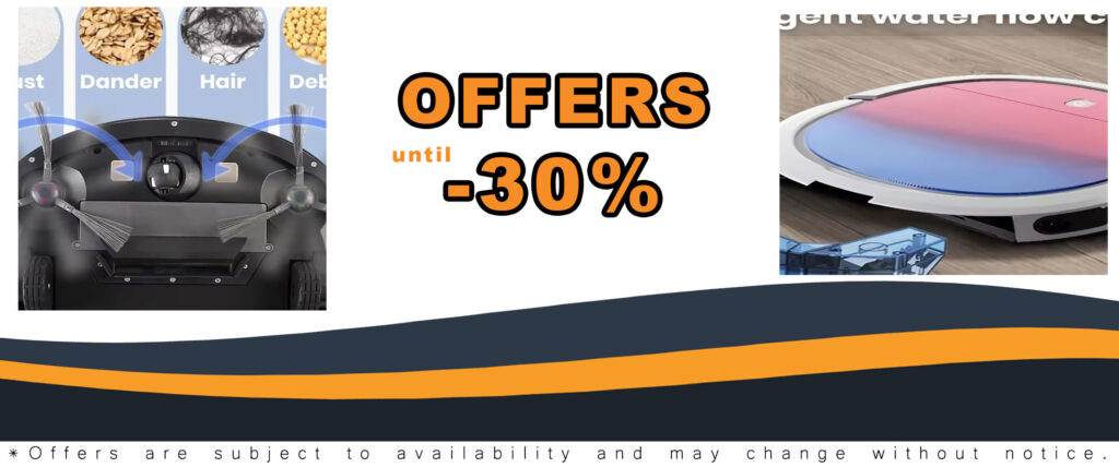 Smart Wi-Fi Robot Vacuum Cleaner with advanced navigation and powerful suction