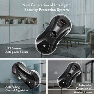 Smart Window Cleaner Robot with Ultrasonic Auto Water Spray for Efficient Cleaning  