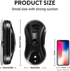 Smart Window Cleaner Robot with Ultrasonic Auto Water Spray for Efficient Cleaning  