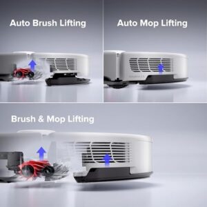 Roborock S8 Pro Ultra Robot Vacuum and Mop, Auto-Drying, Self-Washing, Sonic Mop, and 6000Pa Suction
