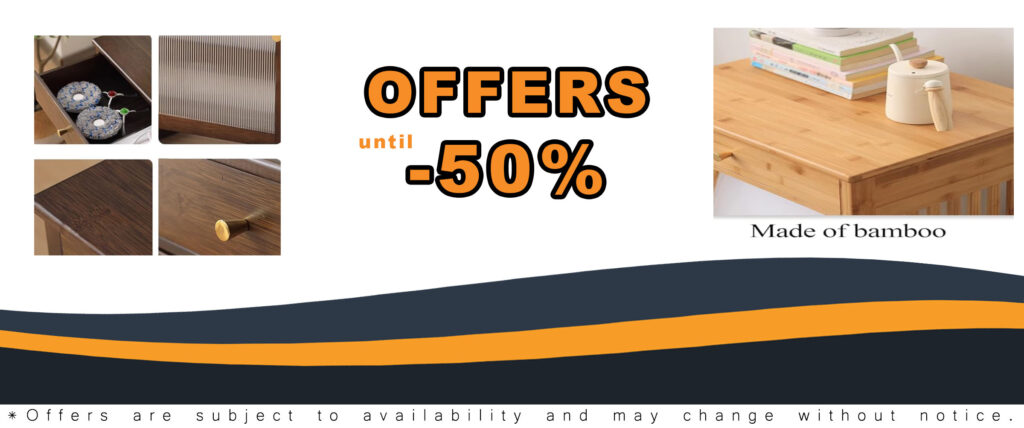 Side table with storage drawers for robot vacuum cleaner, bathroom, and office, featuring natural wood design.
