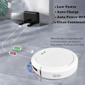 4000Pa Robot Vacuum Cleaner with Wet and Dry Mopping Function