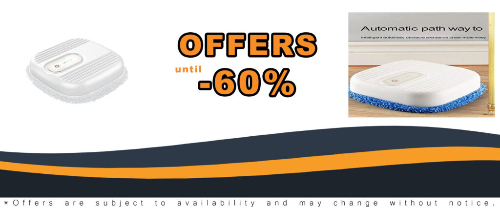 Smart Robot Vacuum Cleaner Multifunctional Dry Wet Floor Mop Cleaner Rechargeable Sweeping Robot in white