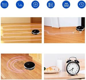 Robot Vacuum Cleaner with AI Map Navigation, Memory, Smart Partition, and Wet Mop