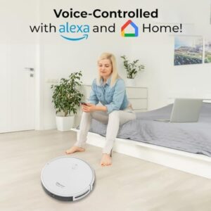 Koblenz Gamma Robot Vacuum with Smart Mapping and Self-Charging Dock, ideal for efficient cleaning.