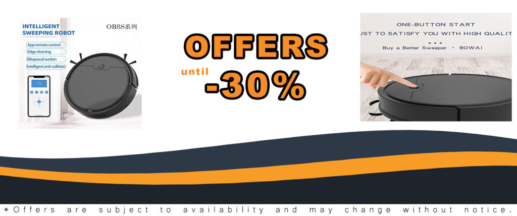 Bowai Robotic Vacuum Cleaner, Three-in-One Functionality, Intelligent Remote Control, Sweeping, Mopping, Edge Cleaning