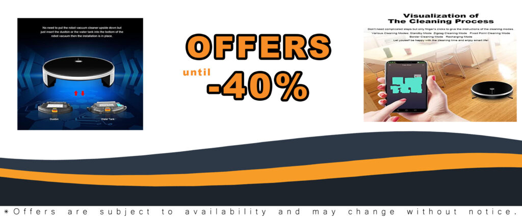 Robot Vacuum Cleaner with Mop, 5000Pa Suction, Super-Thin, Alexa Control, Quiet Operation