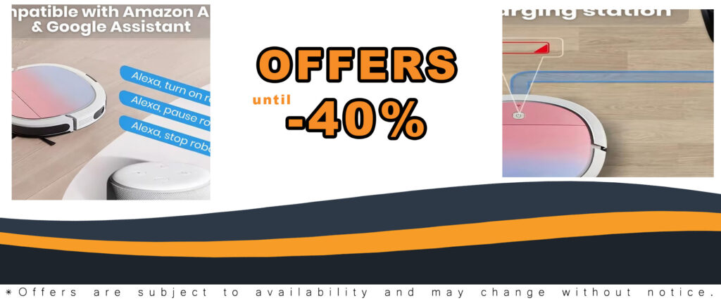 Smart Wi-Fi Robot Vacuum Cleaner with powerful suction and intelligent navigation for effortless home cleaning.