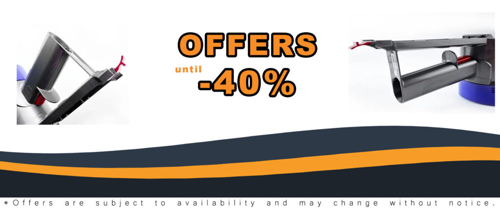 Dyson V8 V7 Motor Spare Parts - Orange Engine Dust Bin and Cyclone Dust Collector for Vacuum Cleaner