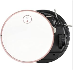 KANGYEBAIHUODIAN Robot Vacuum Cleaner in light blue, designed for pet hair removal and wet mopping