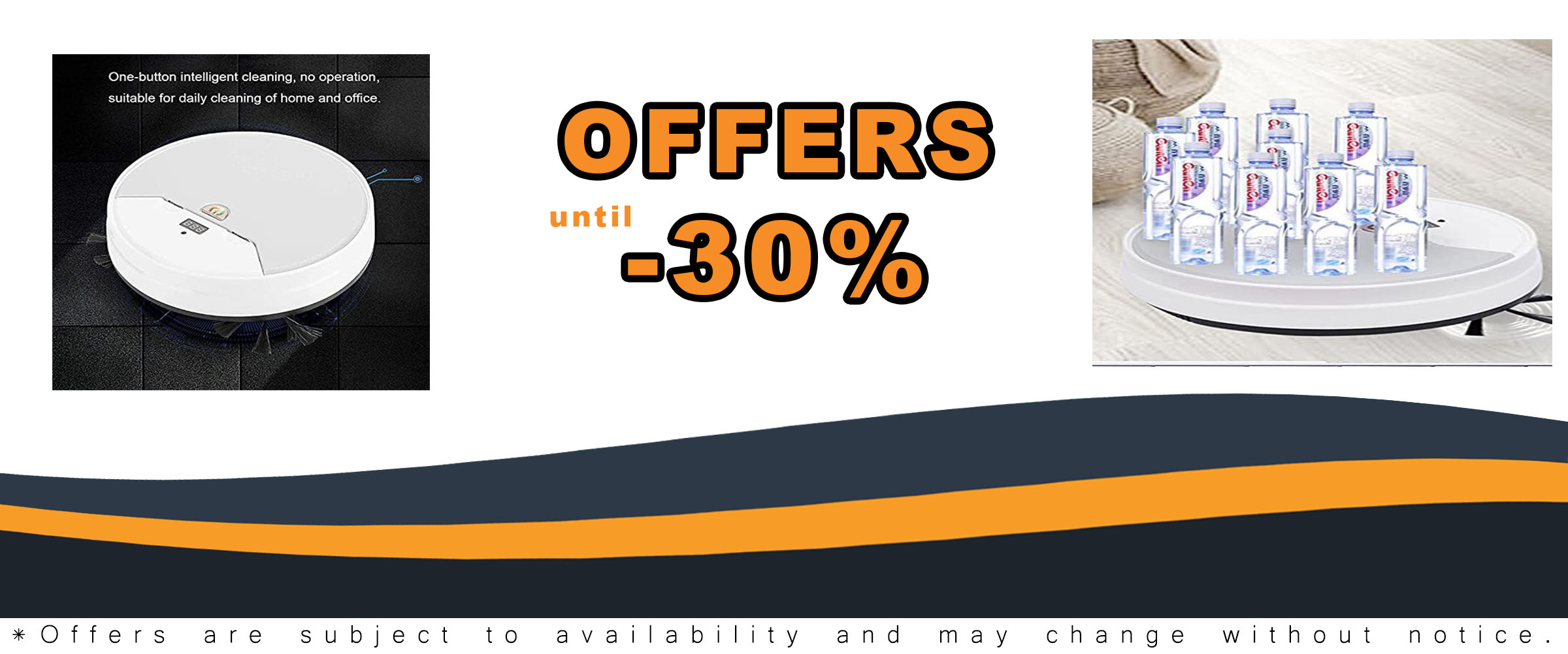 Robot Vacuum 1800Pa Suction Cleaner with Water Tank Mop for Multi-Functional Cleaning