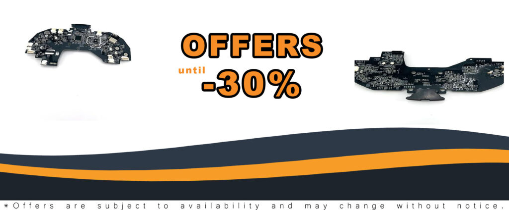 Replacement motherboard for Dreame D9 Max robot vacuum cleaner, restoring full functionality