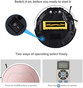 Robot Vacuum Cleaner for Sweeping and Mopping Floors and Carpets