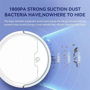 Robot Aspiradora y Trapeador Smart Wireless Cleaning Machine in action, sweeping and mopping floors