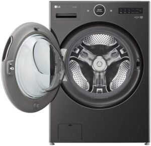 LG WM6700HBA 5.0 Cu. Ft. Black Steel Front Load Washer with Smart Features