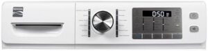 Kenmore 2642272 Front-Load Washer in white, showcasing steam and Accela-Wash features