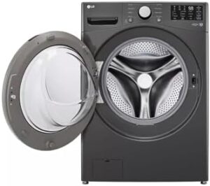 LG WM3470CM 27 Inch Front Load Washer with 5.0 Cu. Ft. capacity and Smart Diagnosis