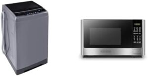 COMFEE’ 1.6 Cu.ft Portable Washing Machine with digital control panel and water inlet hose