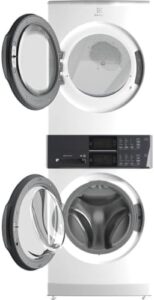 Electrolux ELTE7300A Energy Star Certified Laundry Center with digital display and reversible doors