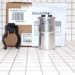 WH12X27614 Washing Machine Capacitor and Bracket Kit for smooth and efficient washing machine performance
