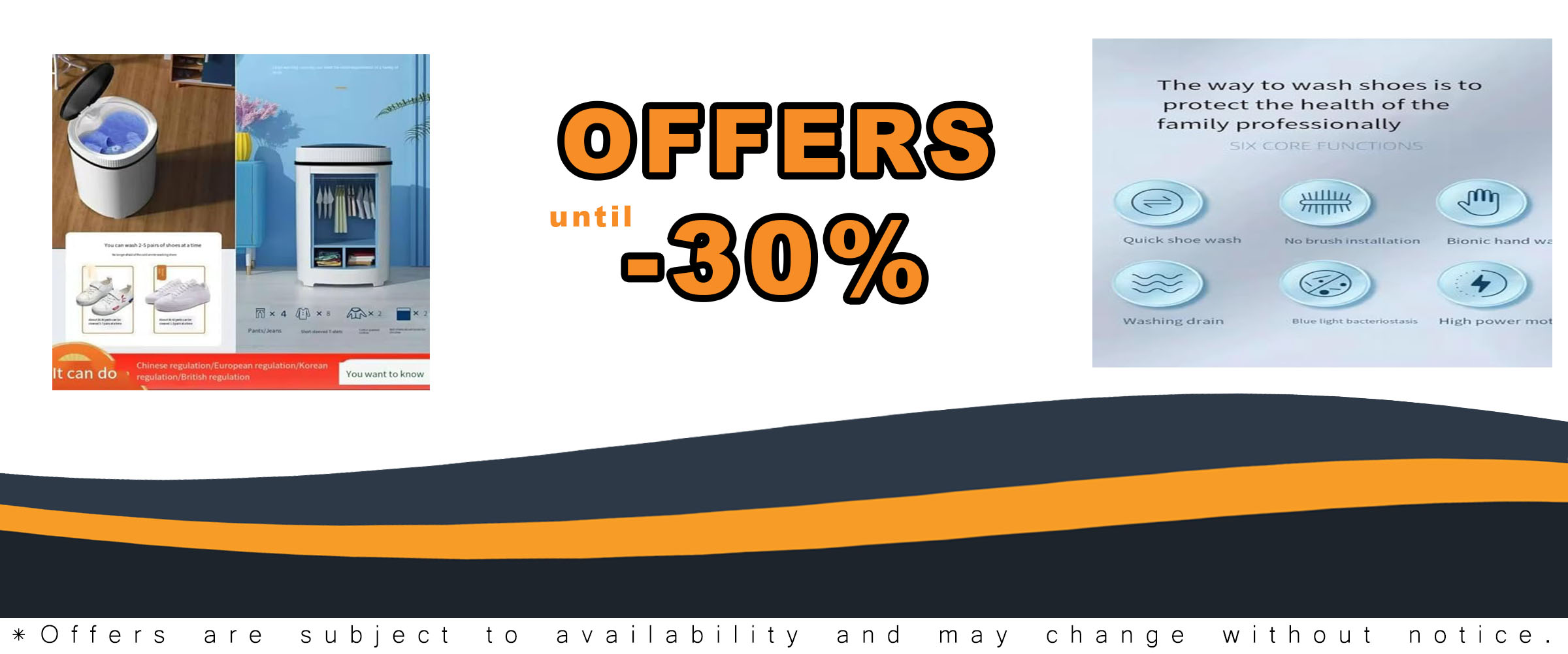 Portable Washing Machine with 36L Capacity for Apartments, Dorms, and Travel - Compact and Smart