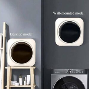 Portable Washing Machine - Fully Automatic Washer with Barrel Self-Cleaning Function and Wall-Mounted Design