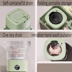 Portable washing machine, mini foldable washer, 15L large capacity, lightweight design for camping and RV use  