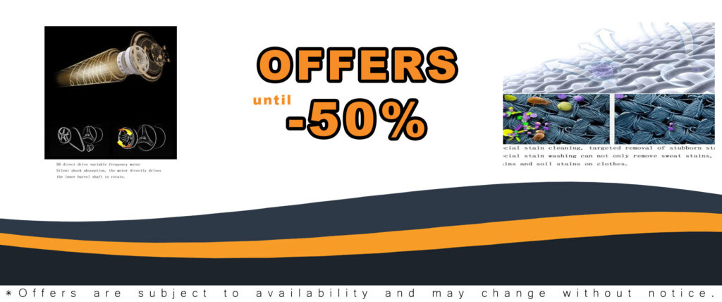 Electric Compact Portable Laundry Dryer and Washing Machine with a 44cm Viewing Window and Self-Cleaning Feature