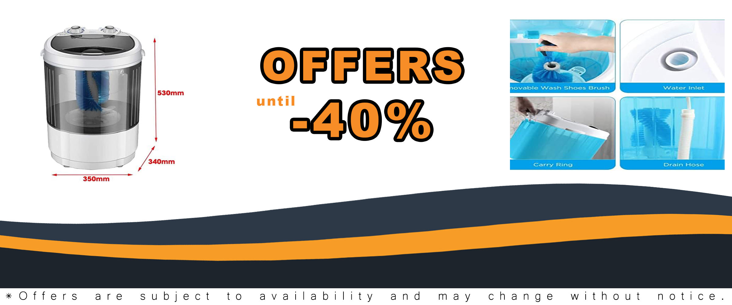 Mini Children's Shoe Washing Machine for cleaning kids' shoes, socks, and accessories with advanced 360° blue light technology  