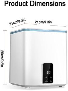 THAMBA 4L Mini Bucket Portable Washing Machine for Small Clothes, Space-Saving Design