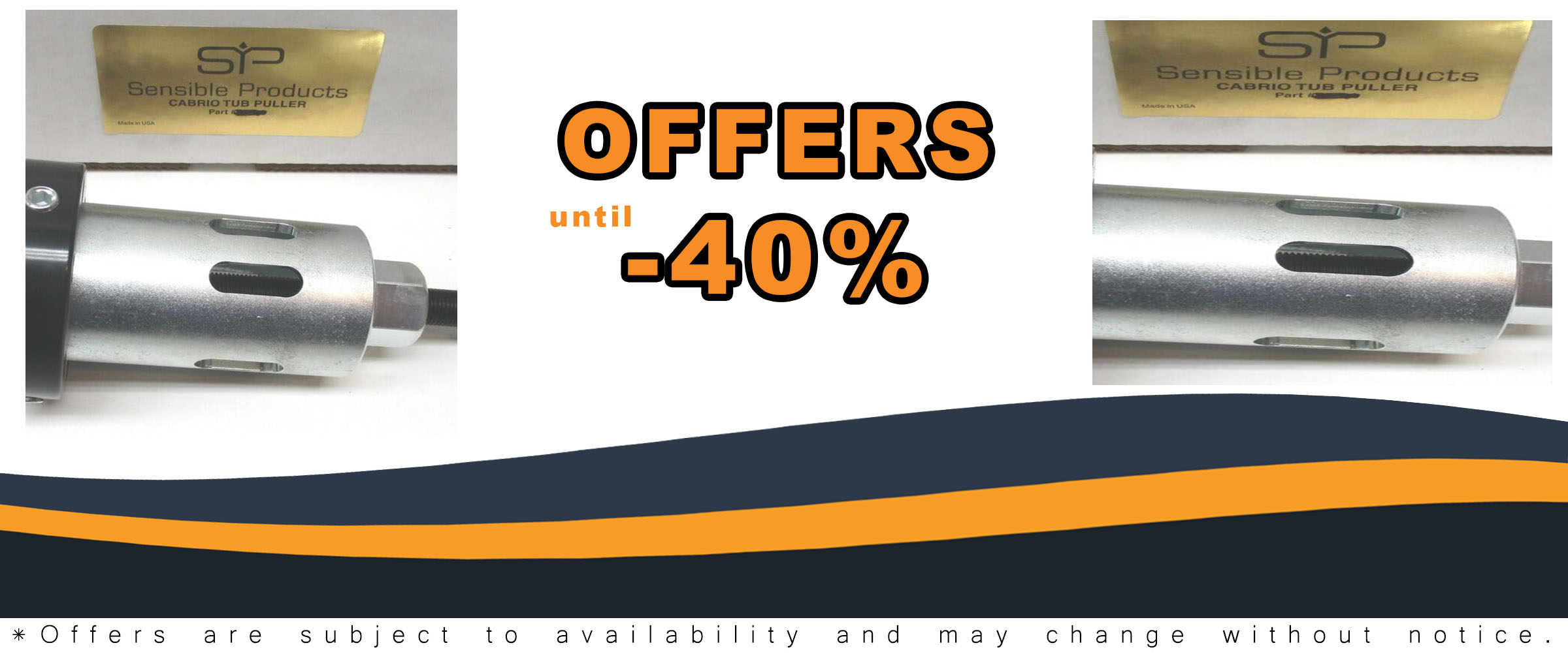 Sensible Products Tub Puller Tool designed for Whirlpool and Kenmore Cabrio washing machines, making repairs easier and more affordable.