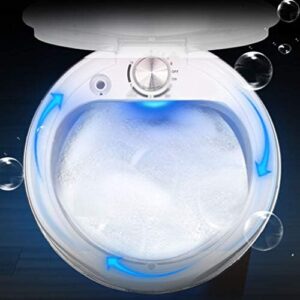 Mini Portable Washing Machine with Drain Basket Spinner for Compact Spaces