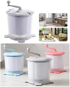 Manual washing machine hand-cranked dehydrator outdoor laundry equipment